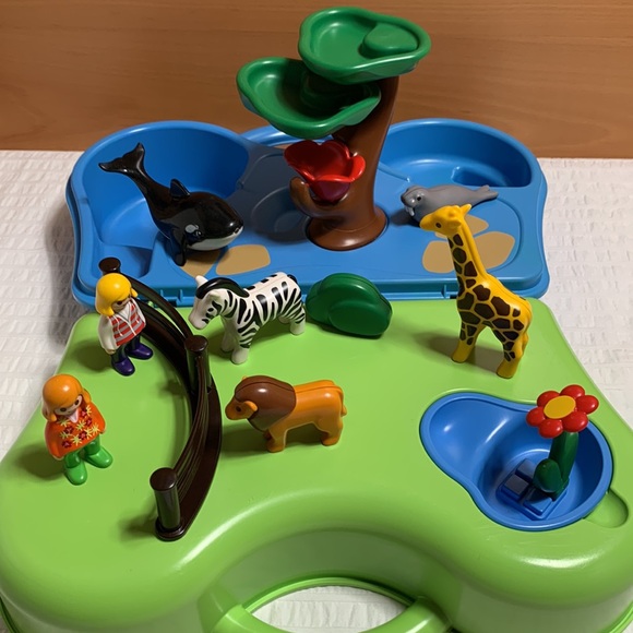 Take Along Zoo & Aquarium 6792 Playmobil 1.2.3. - Picture 8 of 16